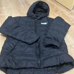 PUMA キッズ 中綿ジャケット ブラック 160