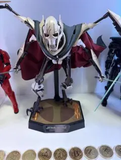 ホットトイズ マスターピース グリーヴァス将軍 発光ライトセイバー欠