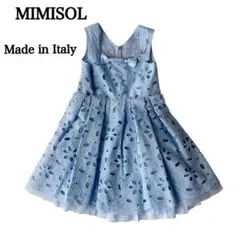 【美品】MIMISOL 総カットレース　ワンピース　ドレス　定価10万　ミミソルのサムネイル