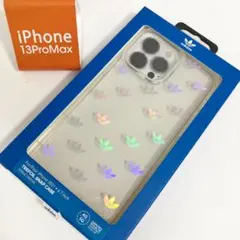 adidasアディダスiPhone13ProMaxケース耐衝撃クリア6201