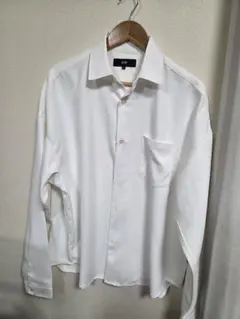 SITRY ビッグシルエット ドレープツイル レギュラーカラーシャツ M