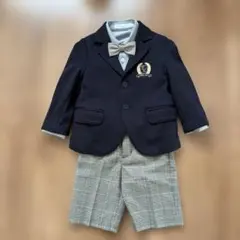 入園式　結婚式　男の子　スーツ一式　100 タルティーヌエショコラ