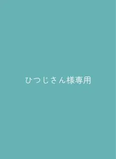 ひつじさん様専用ページ