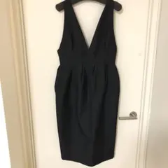 SNIDEL Vネックスリーブレスワンピース M