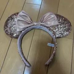 ディズニー カチューシャ ローズゴールド