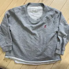 GRAMICCI キッズ トレーナー グレー 120のサムネイル