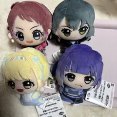 学園アイドルマスター　ちびぐるみ　花海咲季 月村手毬　藤田ことね　秦谷美鈴