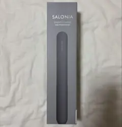 SALONIA スムースシャイン ストレートヘアアイロン24mm グレー