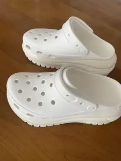 CROCS メガクラッシュクロッグ　ホワイト