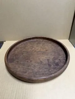 L505」長期保管品 古唐木 重厚 丸盆 中国唐物 - メルカリ