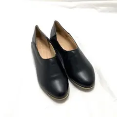 極美品　Live in comfort はまじとコラボ　フラットシューティ　黒