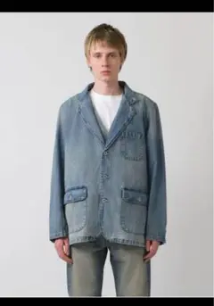 Levi's/リーバイス デニム ブレザー ミディアムインディゴ　Mサイズ