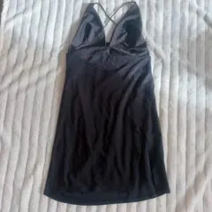 FASHION NOVA ブラックキャミワンピース 【S〜M】