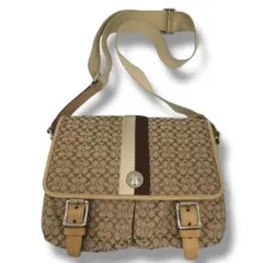 極美品 COACH コーチ ショルダーバッグ メッセンジャーバッグ A4