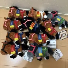 サラブレッドコレクション10点セット売り✨ 競馬ぬいぐるみ