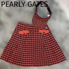 PEARLY GATESパーリーゲイツスカートサンバイザーセットサイズ0