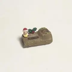 リーメント　3時のおやつクリスマスケーキ　ブッシュドノエルミニチュア