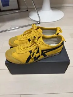 Onitsuka Tiger 멕시코 66 옐로우 블랙 27.5cm