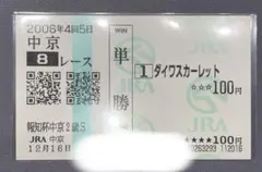 2026年最新】ダイワスカーレット 馬券の人気アイテム - メルカリ