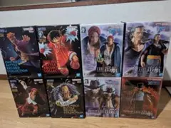 ワンピース　フィギュア　出航✕４　バトルレコード✕４　まとめ売り　未開封品