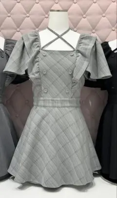 BUBBLES backribbon peplum setup チェック