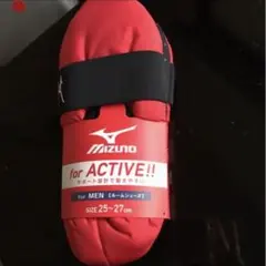 Mizuno アクティブ用スリッパ レッド 25-27cm