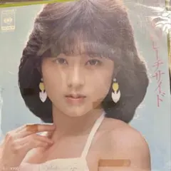 【EP】07SH1657S 松本典子　青い風のビーチサイド□プロモ盤