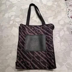 FAUCHON PARIS トートバッグ ロゴ総柄K3