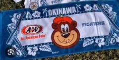 新品★2026 沖縄キャンプ★日本ハムファイターズ A&W コラボフェイスタオルのサムネイル