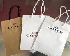 COACH ショップ袋 3枚セット