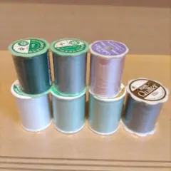 パッチワーク糸　新品7個