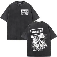 Oasis 「Live Forever」 デザインロゴ ヴィンテージTシャツ