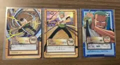 ONE PIECE カードダスハイパーバトル　ゾロ ホロ3枚 セット　初期