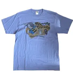 ゲゲゲの鬼太郎 Tシャツ　XL　パープル　目玉おやじ