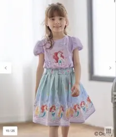 ANY KIDS アリエル Tシャツ スカート 120のサムネイル