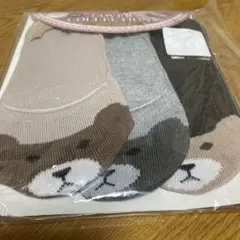 【新品未使用】フットカバー３足セット　靴下