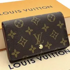 ルイヴィトン モノグラム ポルトモネ トレゾール 二つ折り財布 コンパクトのサムネイル