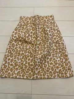 【限定1品／美品】JILL STUART ヒョウ柄 スカートのサムネイル