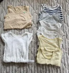 UNIQLO ユニクロ　肌着　ロンパース 6点セット 80cm まとめ売り