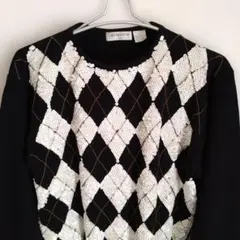 Lisclaiborne リズクレイボーン スパンコール付きセーター M