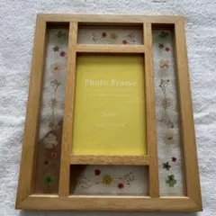 花柄フォトフレーム