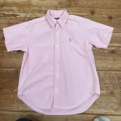ラルフローレン 半袖シャツ　ピンク　　140 最終価格