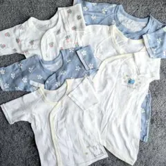 未着用洗濯のみ　miffy新生児用コットン肌着5枚セット