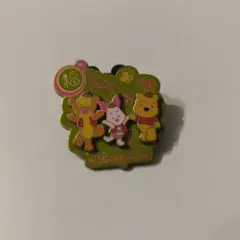 香港ディズニーランド　プーさん　ピンズ