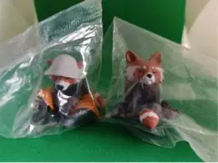 【新品未開封】 どうぶつサウナ　初代＆第6弾　レッサーパンダ2体セット