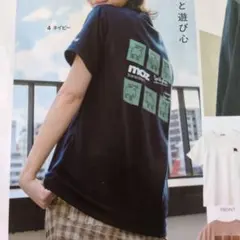 moz Tシャツ ネイビー サイズLのサムネイル