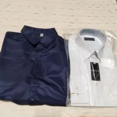 他の商品と同梱で200円引き！ 新品　ワイシャツ　2点セット