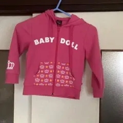 BABY DOLL ミニーパーカー 110サイズ ピンク