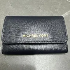 MICHAEL KORS ネイビー 名刺入れ
