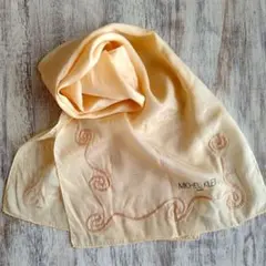 【MICHEL KLEIN】ロング スカーフ b 【シルク】